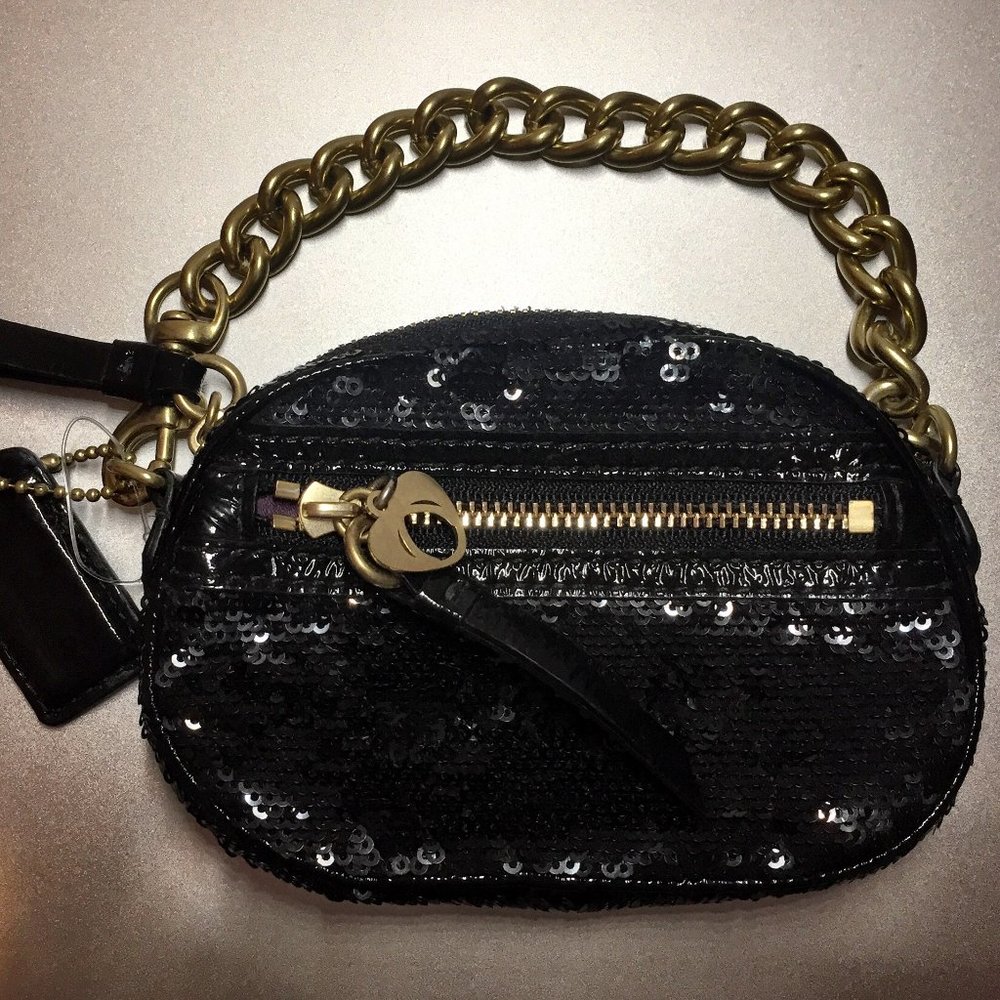 Coach Sequin Mini Bag